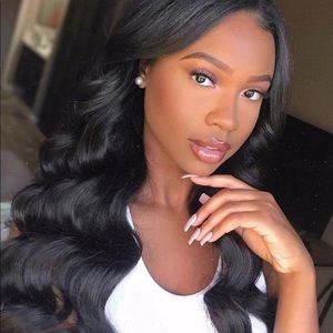 Lace front wig